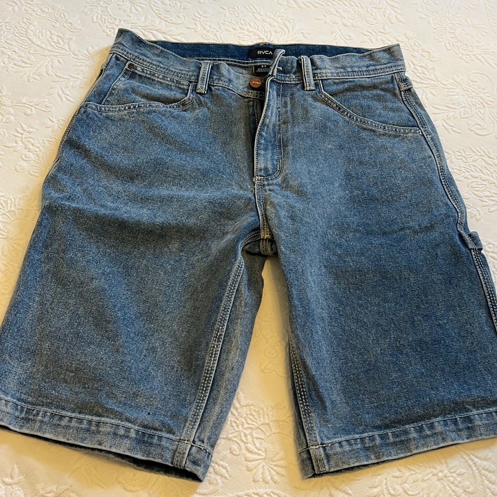 RVCA men’s denim shorts